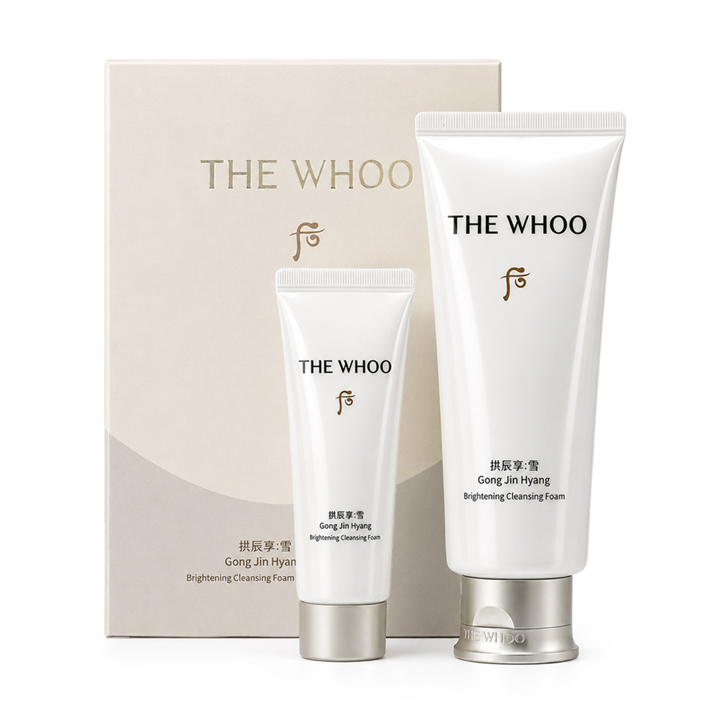 더후 더후 공진향 설 브라이트닝 청안 클렌징 폼 스페셜 기획 (180ml+40ml)