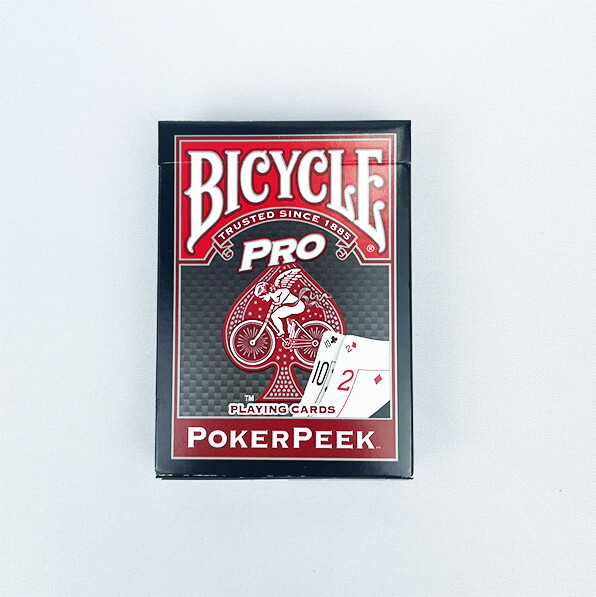 보드엠 바이시클 프로포커피크 레드 투명 카드 트레이 세트