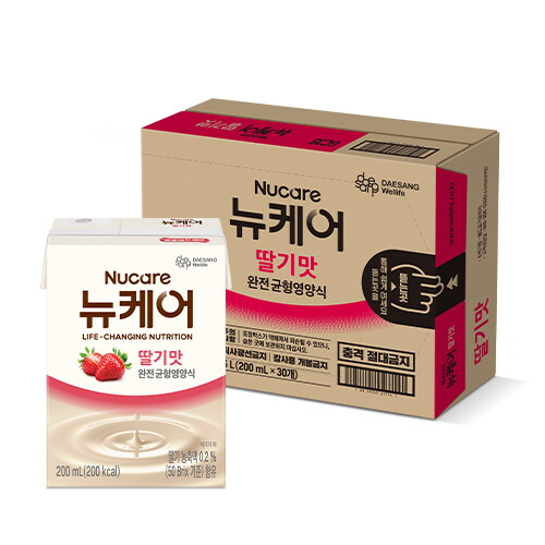 대상웰라이프 (대상웰라이프) 뉴케어 딸기맛 (200mlx24팩)