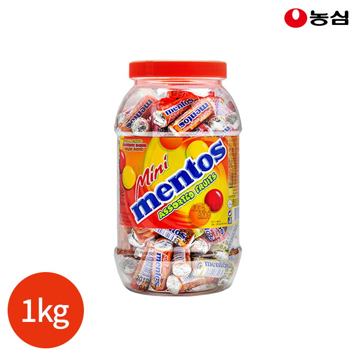기타 미니 멘토스 푸르티 1kg