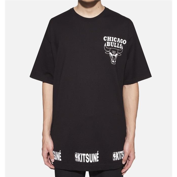 메종 키츠네 18SS 매종키츠네 NBA콜라보 루즈핏 반팔티셔츠