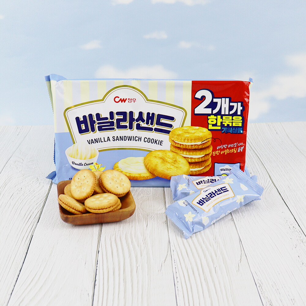 청우식품 CW 청우 바닐라 샌드 / 2개묶음 기획상품