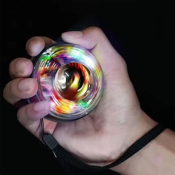 교보문고 보드겜 손목운동 자이로볼 (스트랩 포함+led6색 불빛) F379