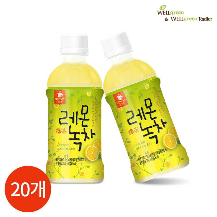 기타브랜드 웰그린 레몬녹차 340ml x 20PET
