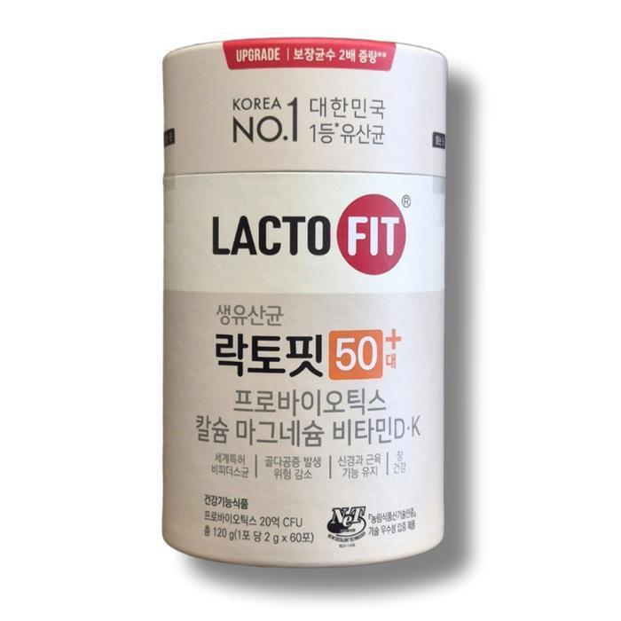 셀러허브 식품 종근당건강 락토핏 생유산균 50대+ 2g 60포 1통 /wb
