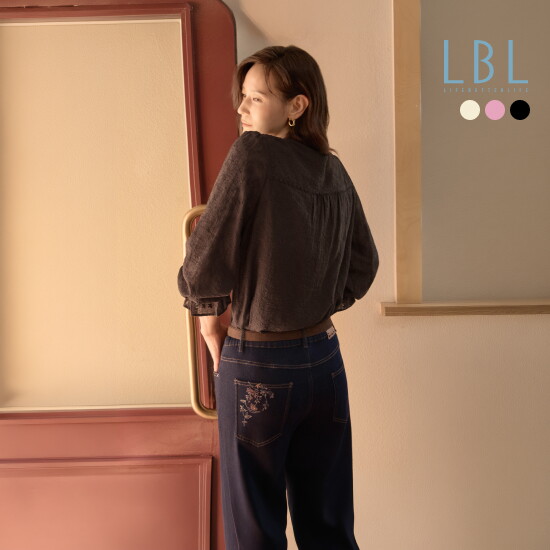 [LBL X 로라애슐리] 26FW 로라 부케 블라우스 5