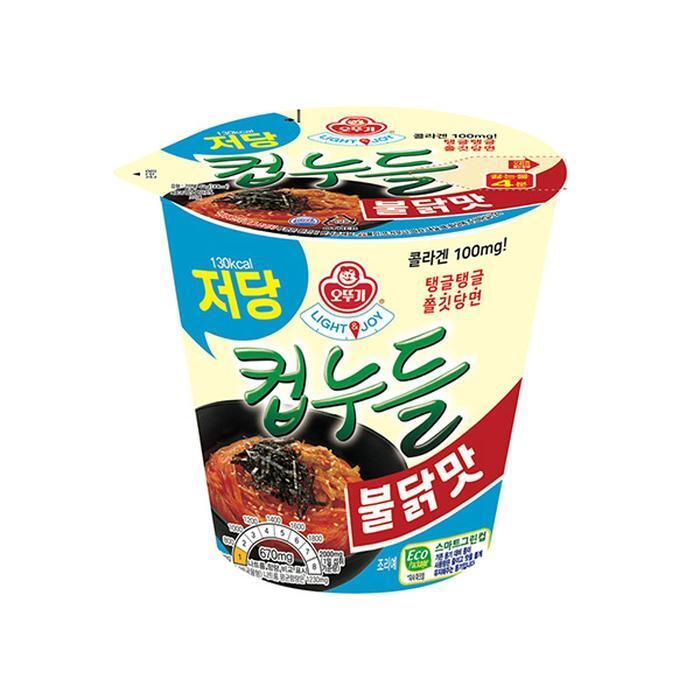 셀러허브 식품 소컵라면 오뚜기 저당 컵누들 불닭맛 42g 15개