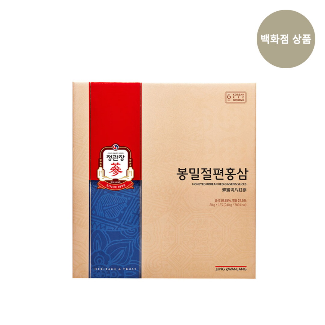 정관장(백) (정관장)봉밀절편홍삼(12포)