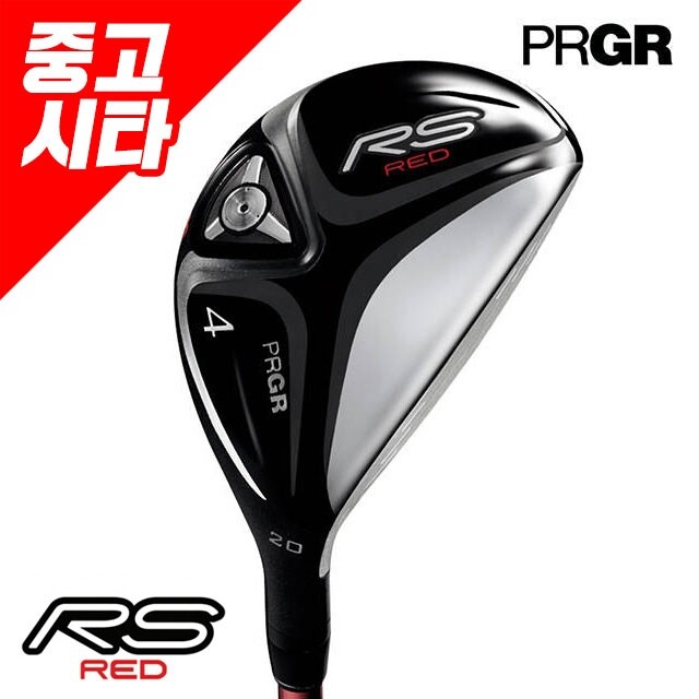 PRGR 중고 [시타채] PRGR 프로기어 RS RED 남성용 5번 유틸리티 23도 스피더 에볼루션 R 프로기아 코리아 정품