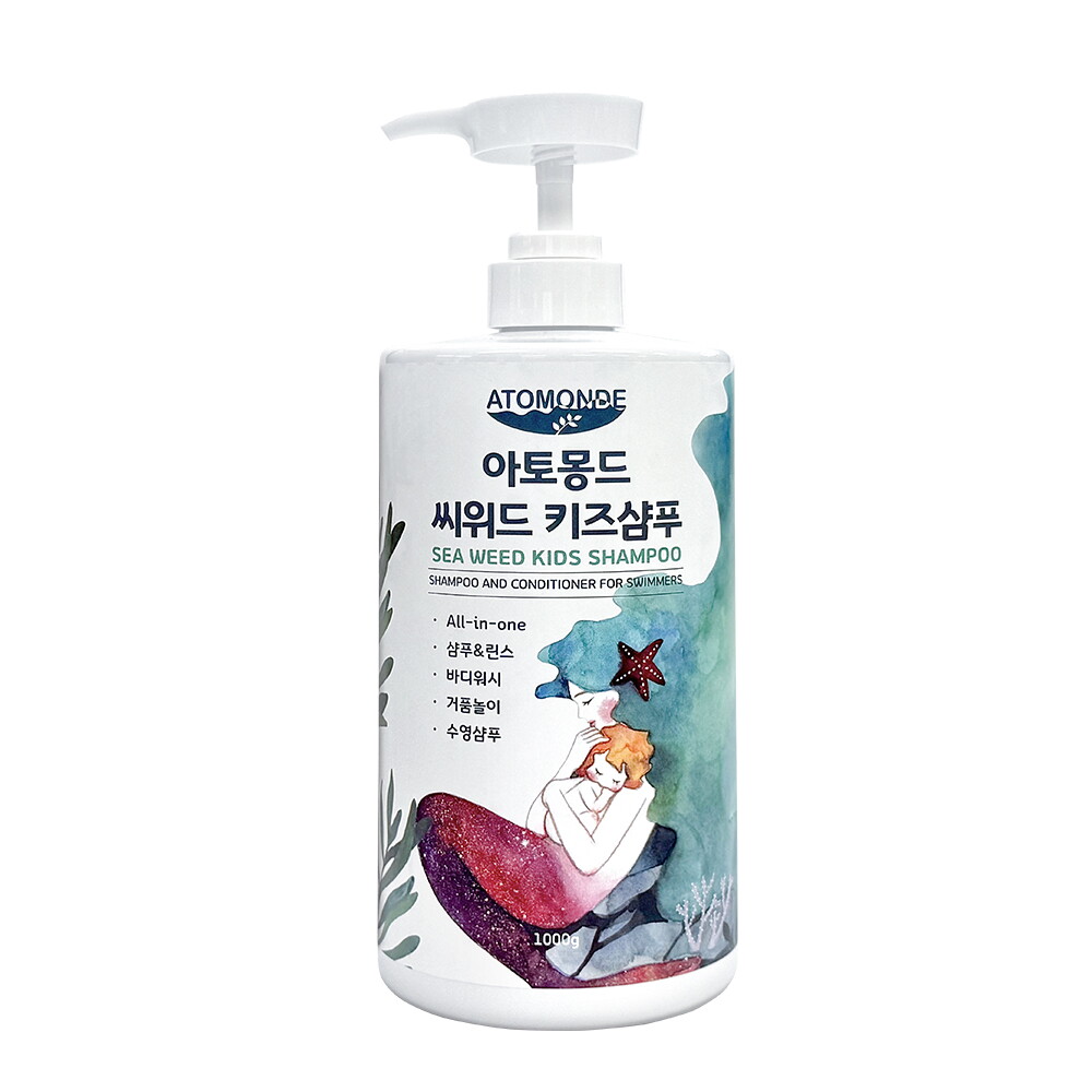 아토몽드 아토몽드 키즈샴푸 1000ml 바디워시 거품놀이 약산성