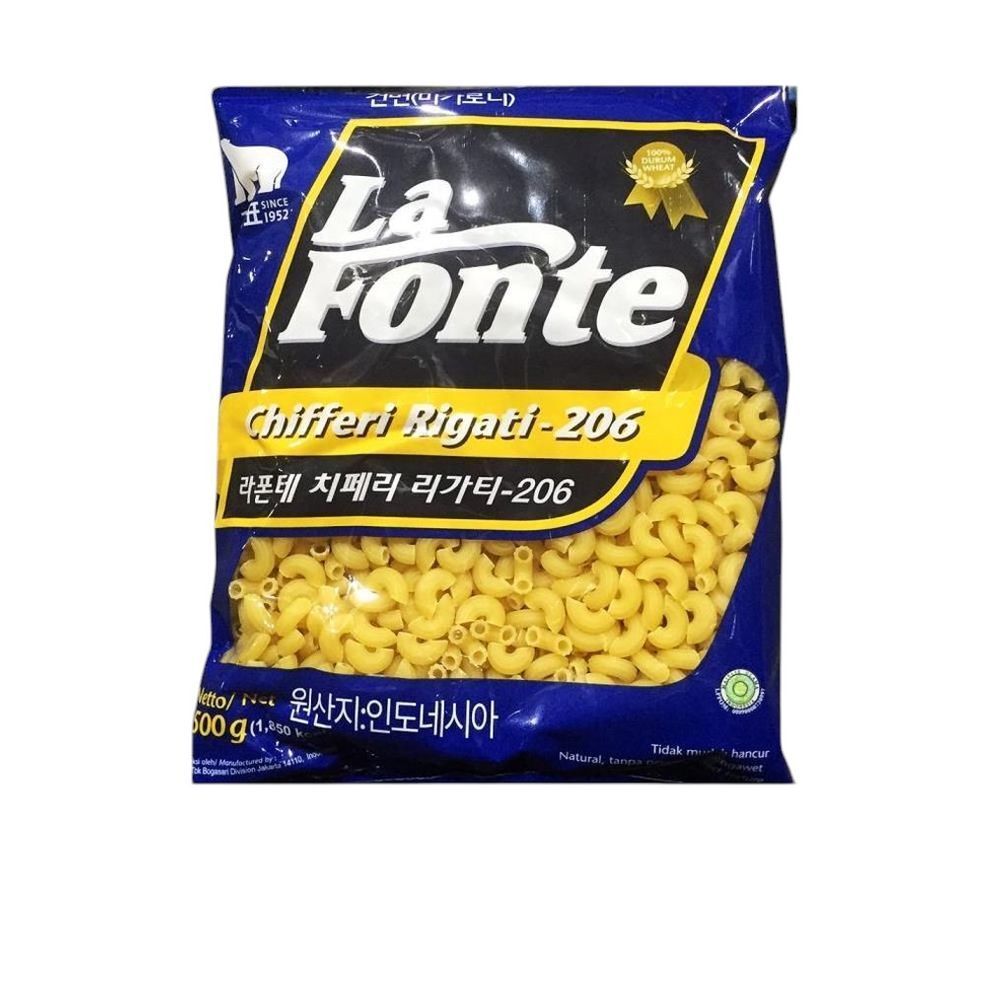 친절한탄씨 식자재 식재료 도매) 라폰데 마카로니 500g x20개