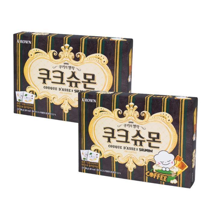 셀러허브 식품 쿠키의 명작 쿠크슈몬 커피 289g 2개