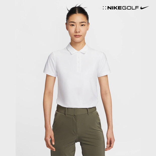 나이키골프 FQ1575-100 나이키 빅토리 여성 드라이 핏 반팔 골프 폴로