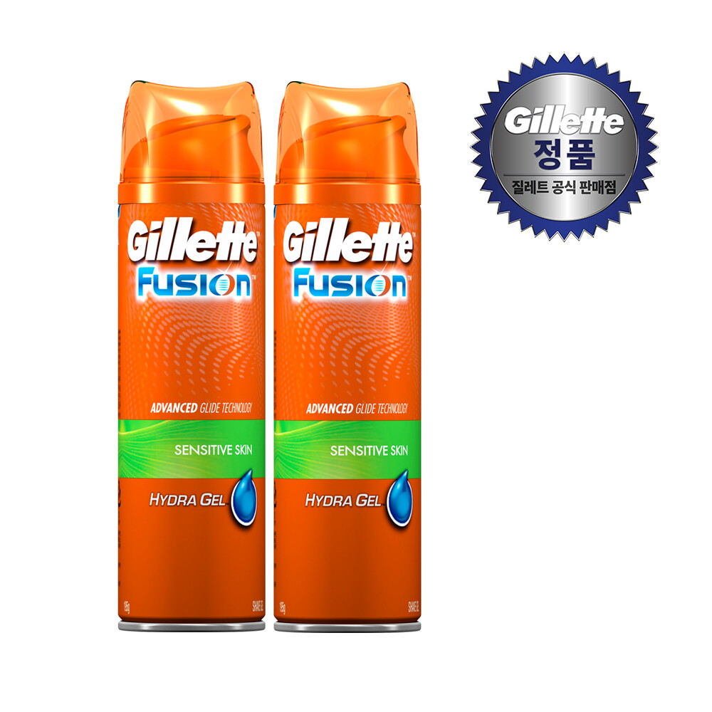 P&G 질레트 면도젤 퓨전 하이드라 200ml x 2개