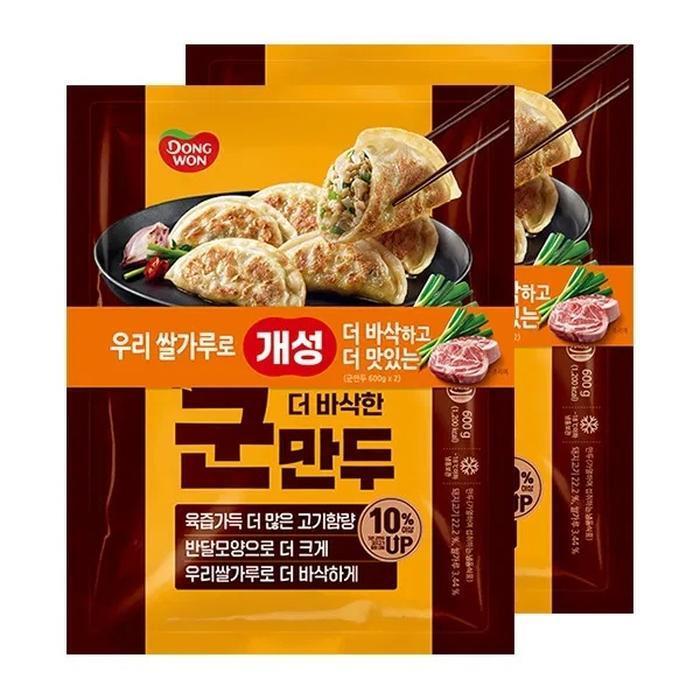 셀러허브 식품 동원 개성 더 바삭한 군만두 600g x 6봉