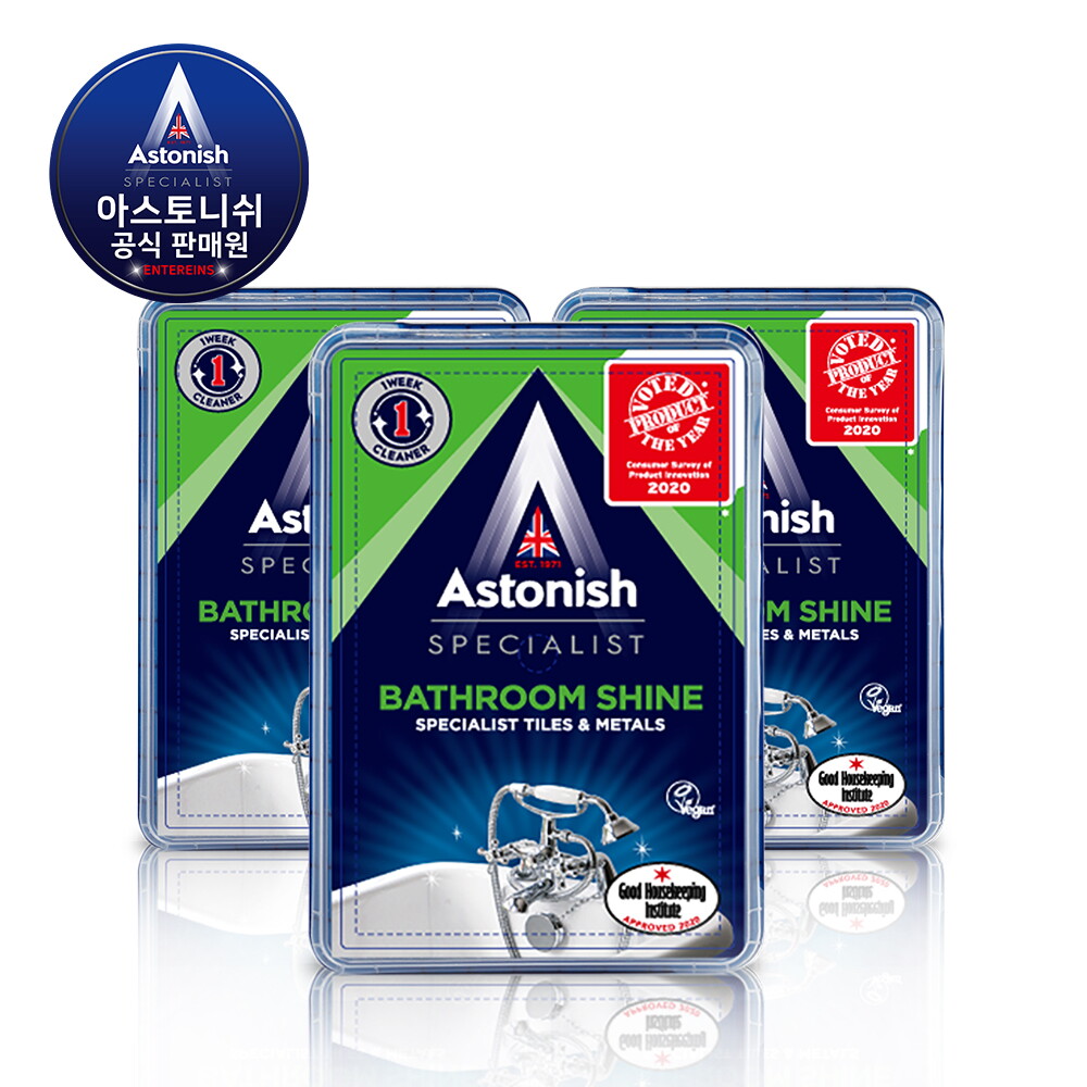 아스토니쉬 아스토니쉬 배스룸샤인 클리너 450g 3개
