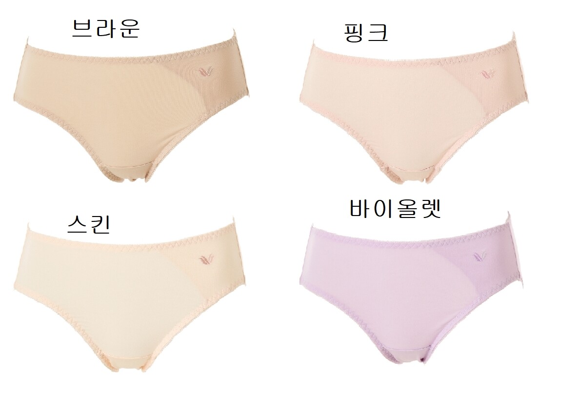와코루 면 모달 여성기본 요일팬티 데일리팬티 4종 세트 WPT4006