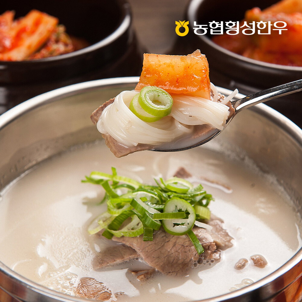 동횡성농협 농협 횡성한우 사골곰탕 600ml x 10봉