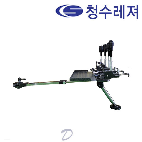 기타 청수레져 낚시용품 아파치 의자 부착형 받침틀 2단+앞받침대2대