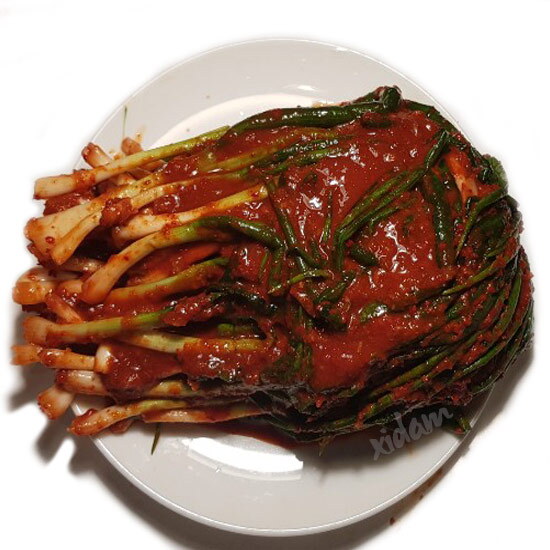 자이담 옐로우 파김치 1kg