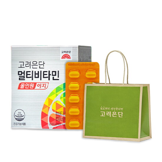 고려은단 고려은단 멀티비타민 올인원 이지 120정 X 1개