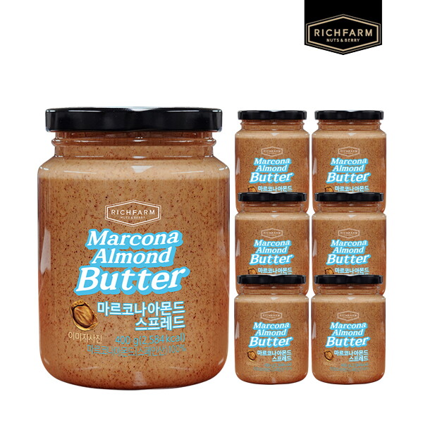 리치팜너트 (리치팜너트)마르코나아몬드스프레드 400gx7통