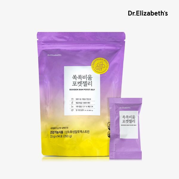 나우푸드 [하프클럽/나우푸드]닥터엘리자베스 쏙쏙비움 포켓젤리 14개입