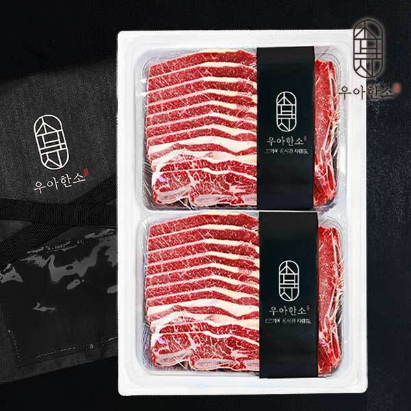 우아한소 호주청정우 678 꽃 LA갈비 선물세트 (1.5kgx2) 3kg