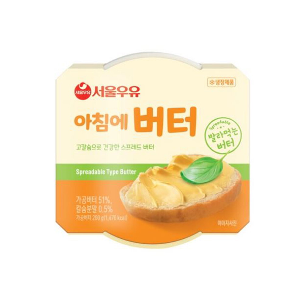 더자연 서울우유 아침에 버터 200gx3