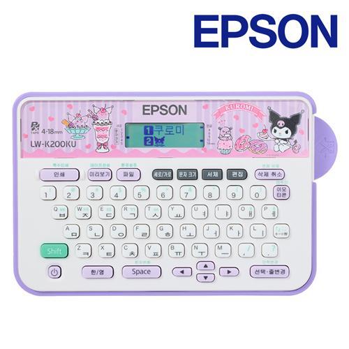 엡손 엡손 네이머 라벨프린터 LW-K200KU 쿠로미 라벨 프린터 산리오