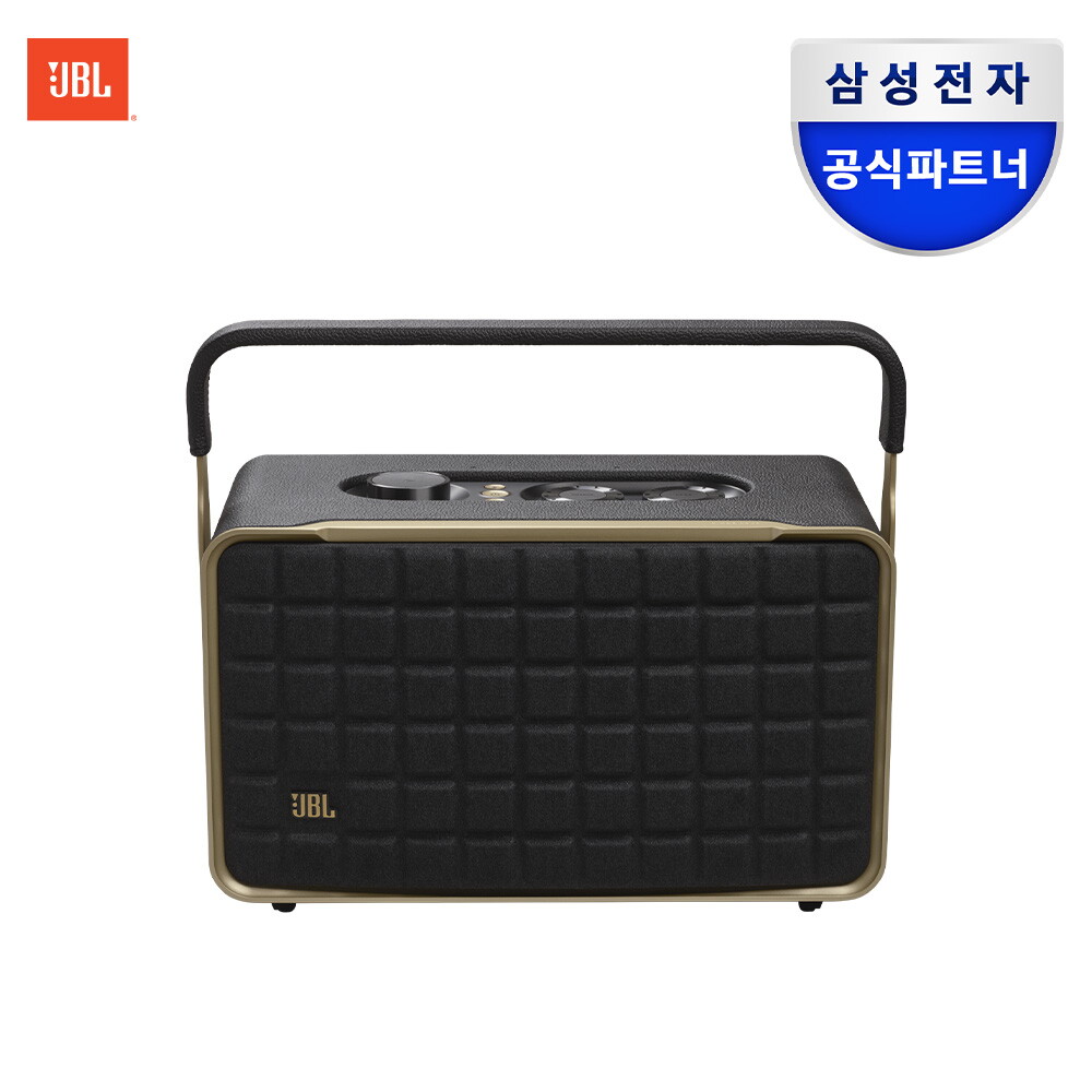 제이비엘_음향기기 삼성공식파트너 JBL AUTHENTICS 300 블루투스 스피커 블랙