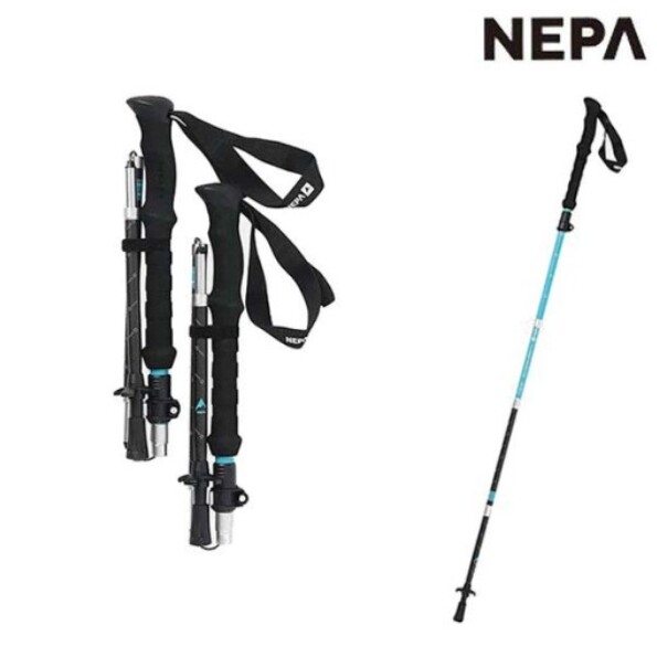 네파(신상품) 공용 조이 올 카본 폴딩 듀얼스틱 쌍스틱 7KC9007