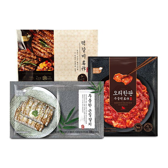 [삼양냉동(주)]김나운더키친 BEST 상품 모아보기! 떡갈비/갈치外