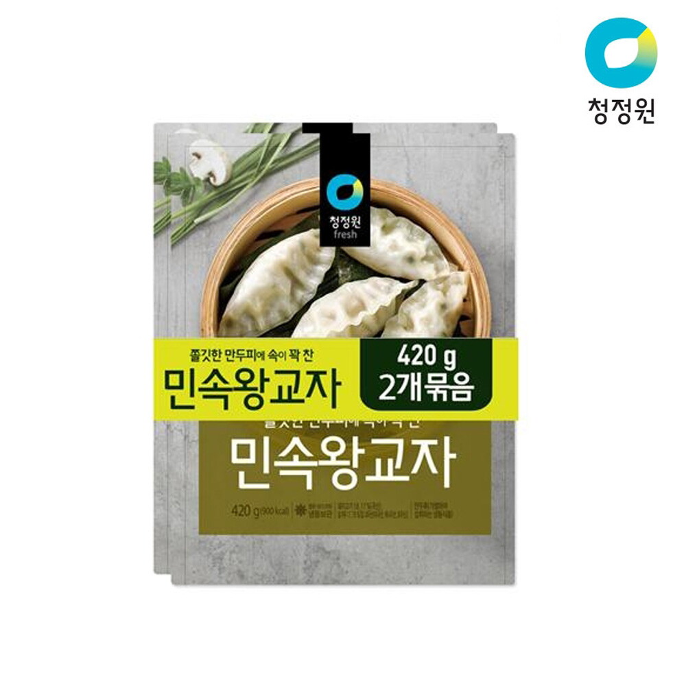 청정원 청정원 민속왕교자 420g+420g x4개