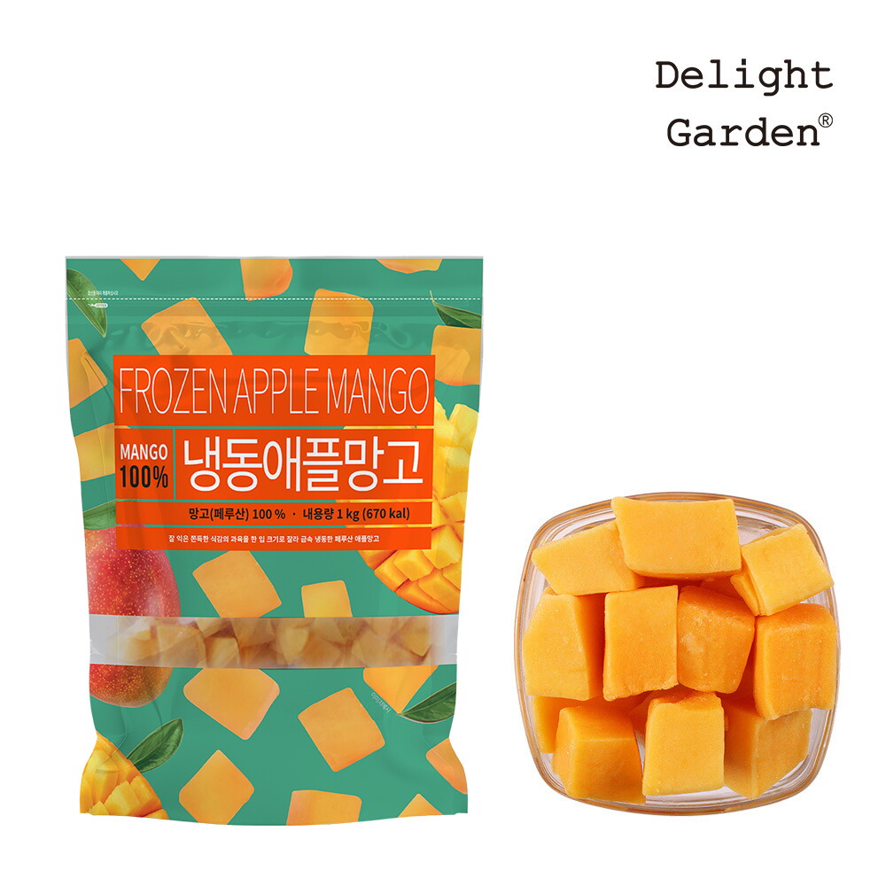 딜라잇가든 딜라잇가든 냉동 애플망고(청크)1kg