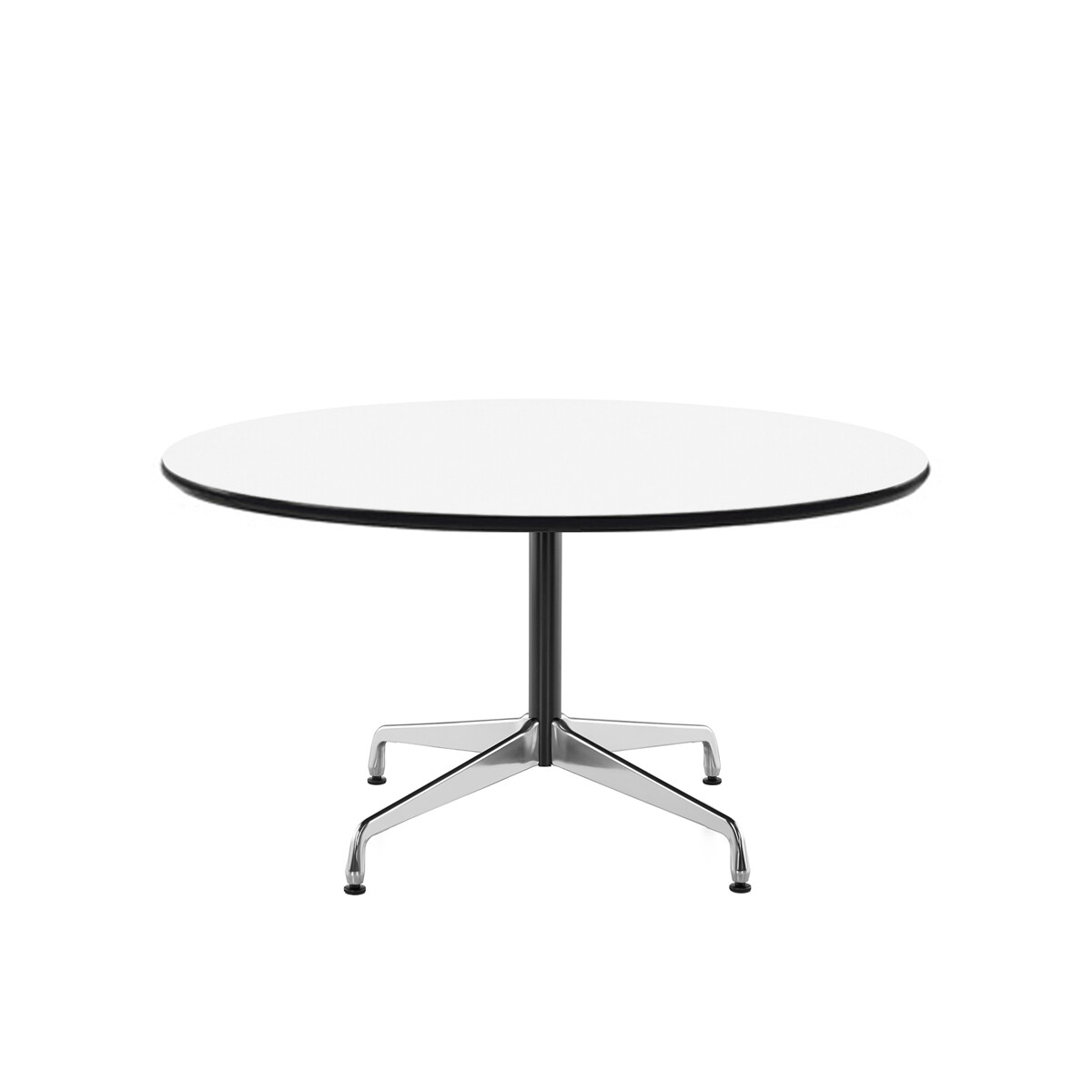 허먼밀러 [허먼밀러 공식딜러] Eames Conference Table Black Edge Round (121cm)