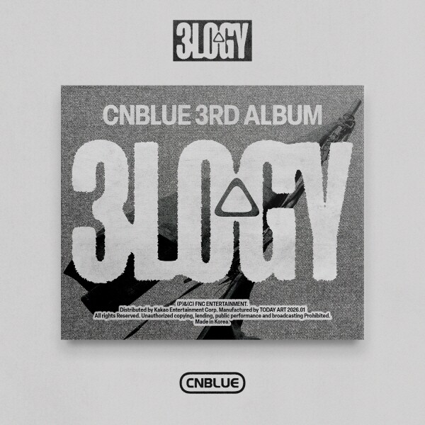 [KAKAO ENTERTAINMENT][CD]씨엔블루 (Cnblue) - 정규 3집 [3Logy] (Postcard Ver.) / Cnblue - 3Th Full Album [3Logy] (Postcard Ver.)