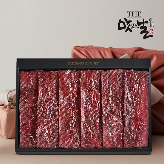 푸드진정성 호주산 소고기육포 선물세트 3호 480g(60gx8팩)