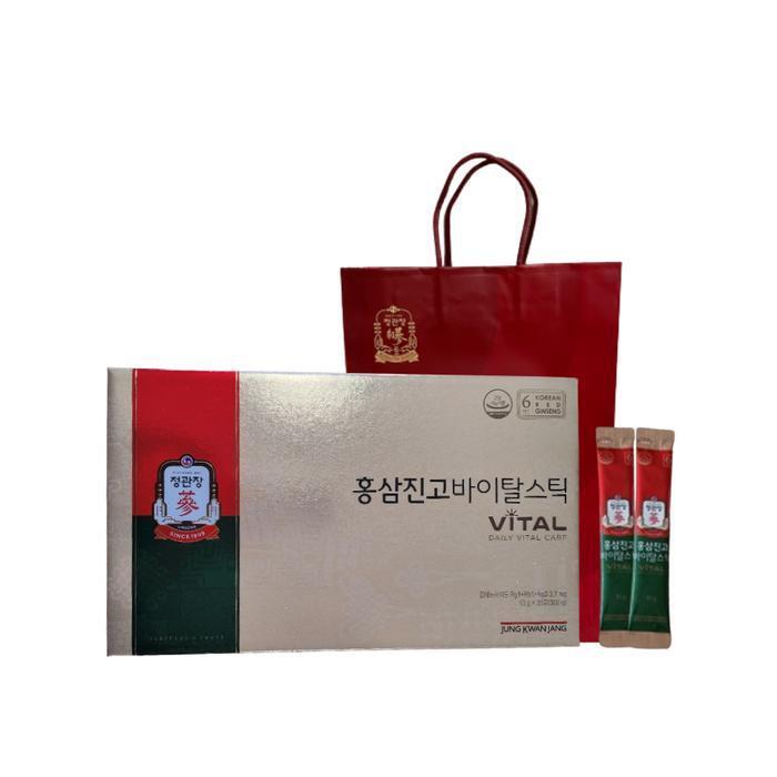 셀러허브 식품 정관장 홍삼진고 바이탈스틱 10g x30포 + 쇼핑백