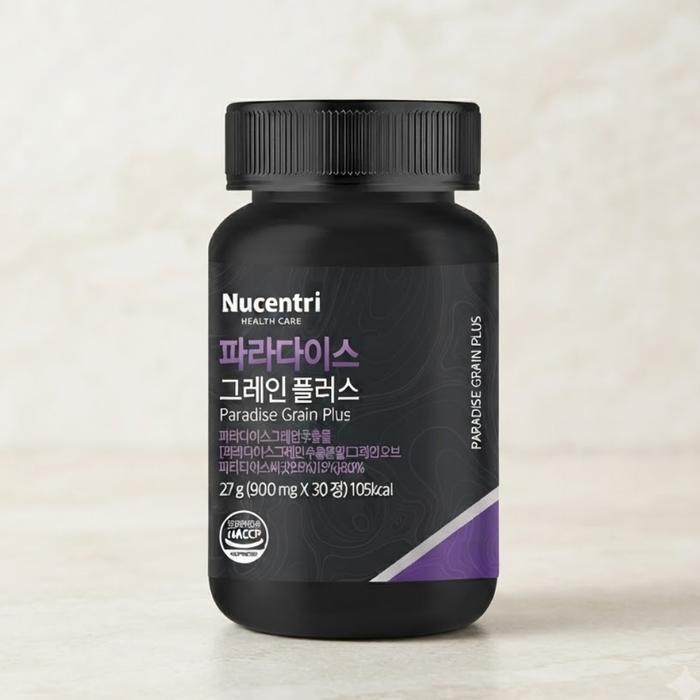셀러허브 식품 뉴센트리 파라다이스 그레인 플러스 900mg x 30정 1개