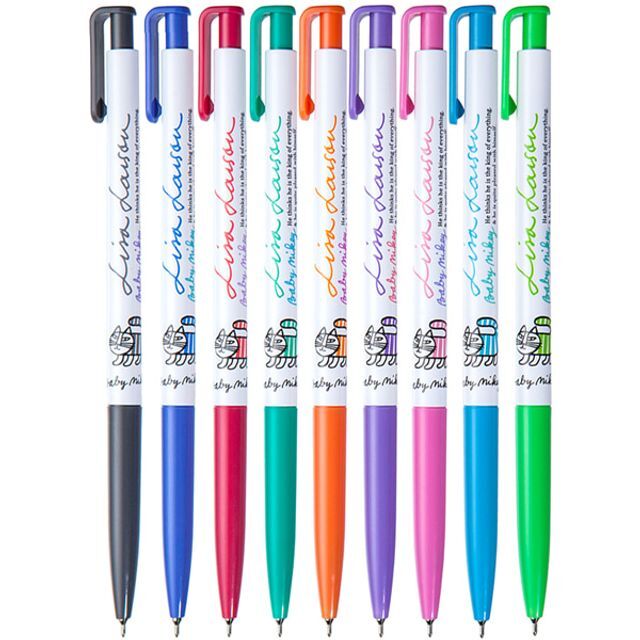 [VY협력업체]브이와이협력업체 캐릭터 유성볼펜 소모품(옵 0.38mm 12개입1타