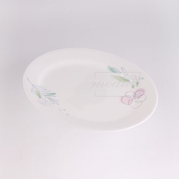 [주식회사 브이와이]브이와이 [하프클럽/브이와이]텔멜로디 타원 손님접대접시 소접시 식기 그릇