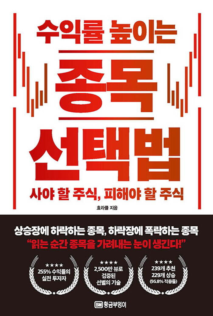 황금부엉이 황금부엉이 수익률 높이는 종목 선택법 - 사야 할 주식, 피해야 할 주식