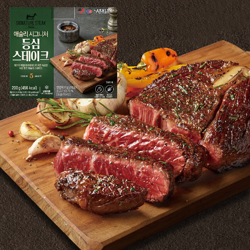 [주식회사 아이피씨]애슐리 [애슐리] 시그니처 스테이크 2팩세트(살치1+등심1)