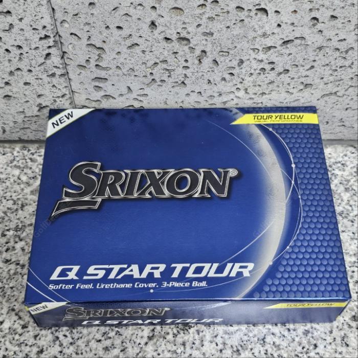 스릭슨(P) 추천) 3피스) 스릭슨 Q-STAR TOUR 5 옐로우 골프볼