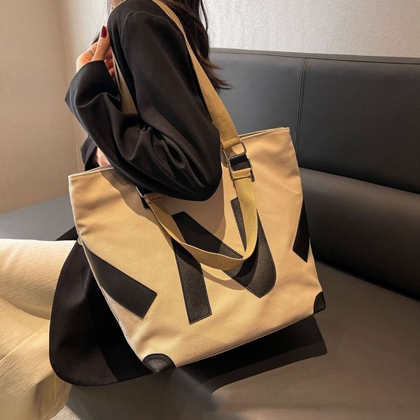 에이치플러스몰 [하프클럽/에이치플러스몰](싸더라) 대형 백 켄버스 토트백