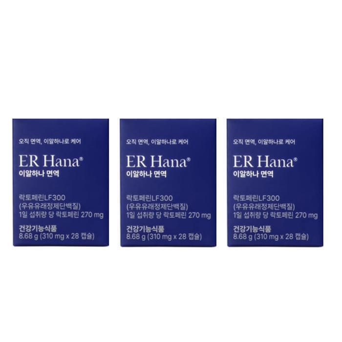 셀러허브 식품 이알하나 면역 310mg x 28캡슐 3개
