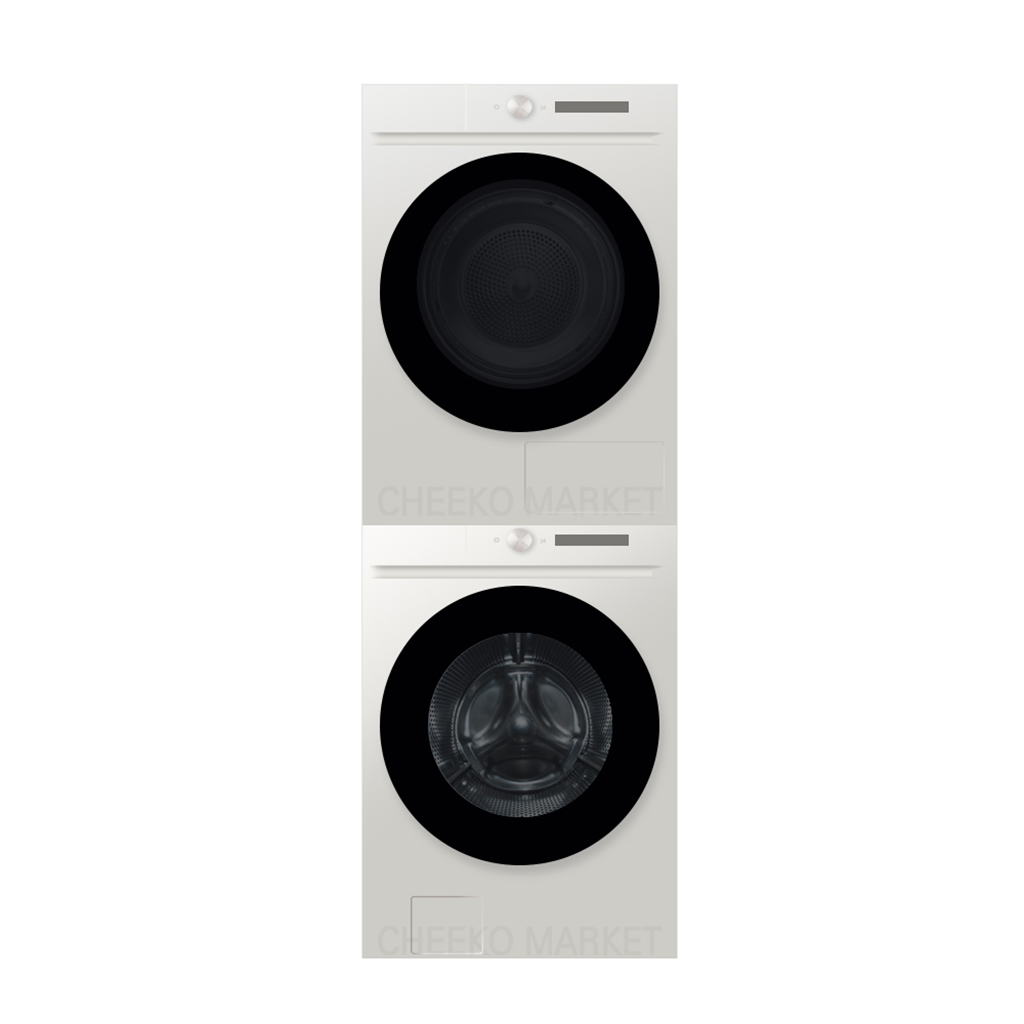 삼성전자 삼성전자 정품판매점 비스포크 그랑데 AI WF21D20CEEC 세탁건조기 세트 WF21CB6850BE+DV20CB8800BE
