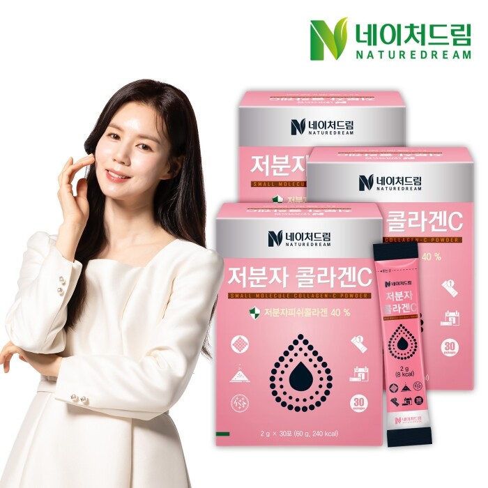 네이처드림 네이처드림 저분자 콜라겐C 2g 30포 3박스