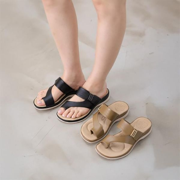 셀러허브(하프클럽) [하프클럽/셀러허브_여성트랜드패션]여름신발 발편한 쪼리 포인트 슬리퍼 UH-h7700